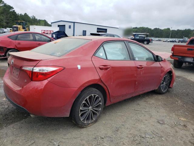 5YFBURHE6GP563944 - 2016 TOYOTA COROLLA L RED photo 3