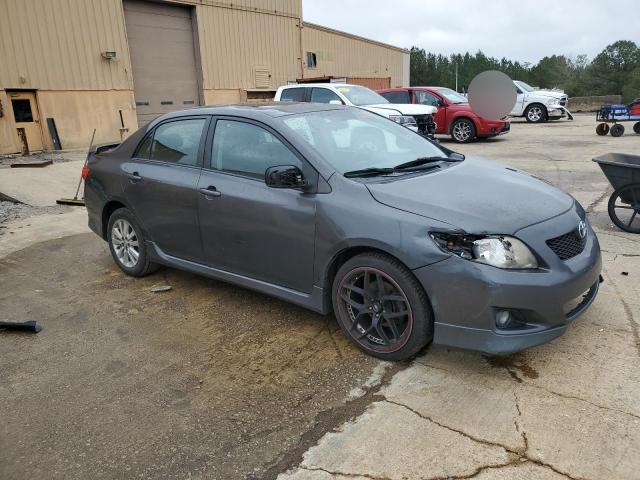 1NXBU4EE8AZ246504 - 2010 TOYOTA COROLLA BASE CHARCOAL photo 4