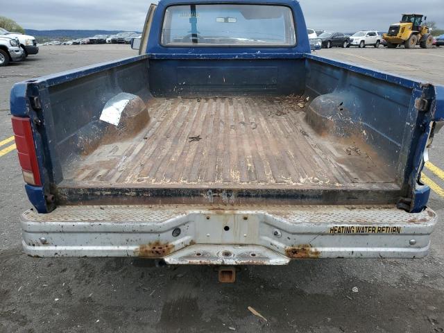 1FTEF25Y5GNA69830 - 1986 FORD F250 BLUE photo 10