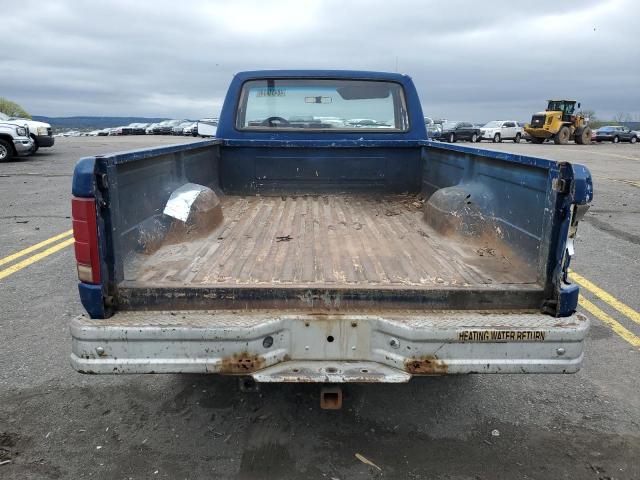 1FTEF25Y5GNA69830 - 1986 FORD F250 BLUE photo 6