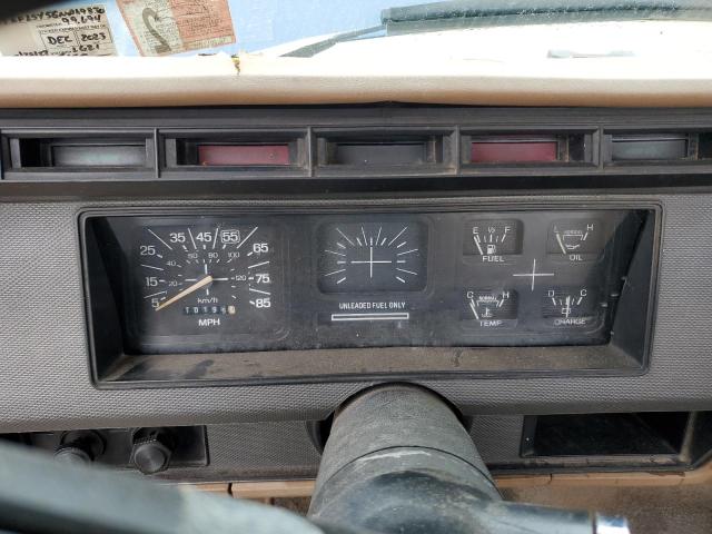 1FTEF25Y5GNA69830 - 1986 FORD F250 BLUE photo 9