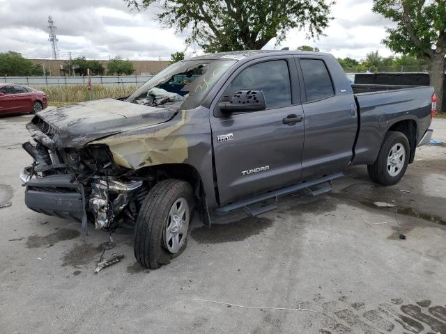 5TFUY5F19LX925539 - 2020 TOYOTA TUNDRA DOUBLE CAB SR/SR5 GRAY photo 1