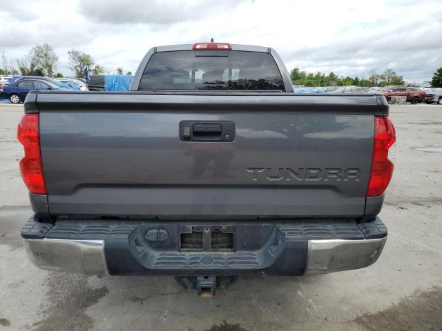 5TFUY5F19LX925539 - 2020 TOYOTA TUNDRA DOUBLE CAB SR/SR5 GRAY photo 6