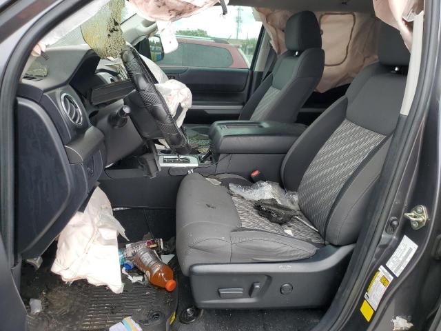 5TFUY5F19LX925539 - 2020 TOYOTA TUNDRA DOUBLE CAB SR/SR5 GRAY photo 7