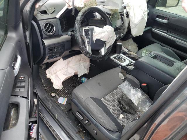 5TFUY5F19LX925539 - 2020 TOYOTA TUNDRA DOUBLE CAB SR/SR5 GRAY photo 8