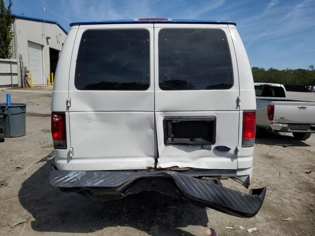 1FTSS3EL4DDB30434 - 2013 FORD ECONOLINE E350 SUPER DUTY VAN WHITE photo 6