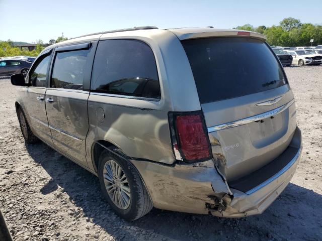 2C4RC1CG2DR509340 - 2013 CHRYSLER TOWN & COU TOURING L BEIGE photo 2