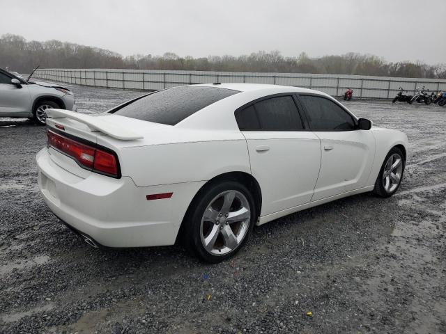 2C3CDXHG5DH571114 - 2013 DODGE CHARGER SXT WHITE photo 3