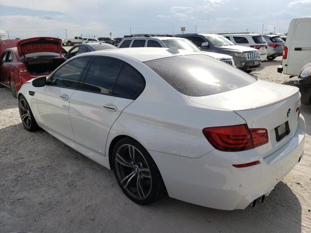 WBSFV9C53DD095832 - 2013 BMW M5 WHITE photo 2