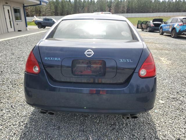 1N4BA41E47C817249 - 2007 NISSAN MAXIMA SE BLUE photo 6