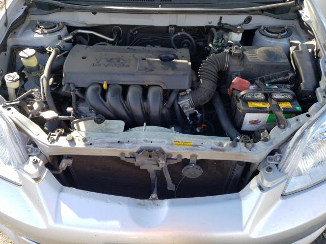 2T1KR32E35C354584 - 2005 TOYOTA COROLLA MA XR SILVER photo 11