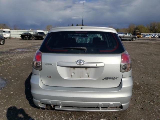 2T1KR32E35C354584 - 2005 TOYOTA COROLLA MA XR SILVER photo 6