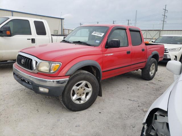 5TEHN72N53Z228716 - 2003 TOYOTA TACOMA DOUBLE CAB RED photo 1