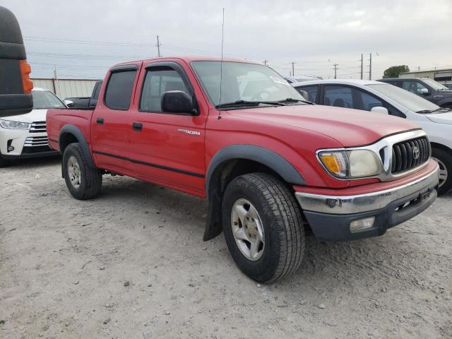 5TEHN72N53Z228716 - 2003 TOYOTA TACOMA DOUBLE CAB RED photo 4