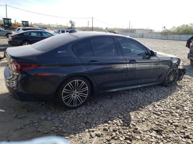 WBAJA9C55KB398839 - 2019 BMW 530E BLACK photo 3