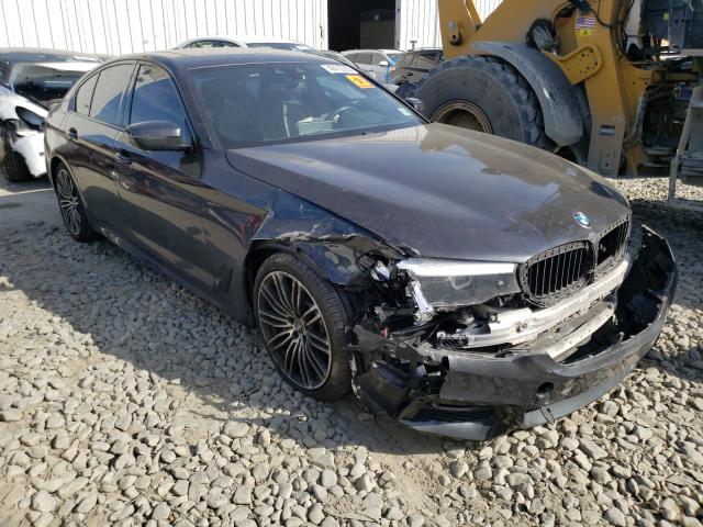 WBAJA9C55KB398839 - 2019 BMW 530E BLACK photo 4