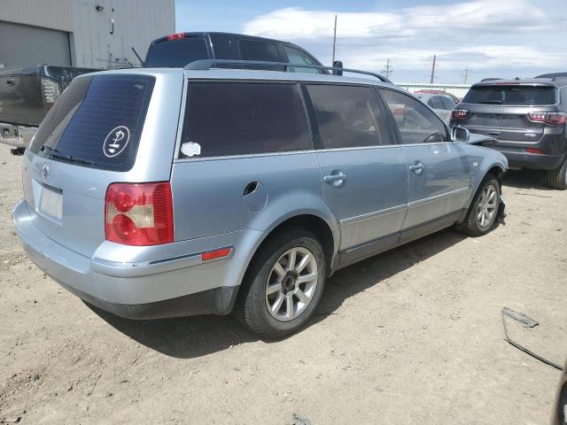 WVWVD63B94E113724 - 2004 VOLKSWAGEN PASSAT GLS BLUE photo 3