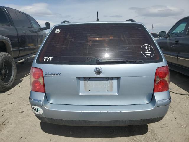 WVWVD63B94E113724 - 2004 VOLKSWAGEN PASSAT GLS BLUE photo 6