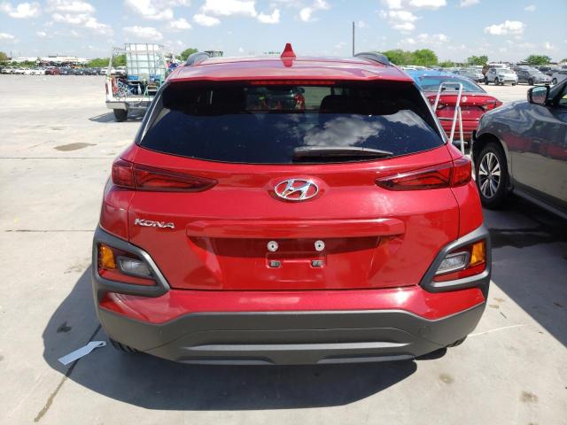 KM8K62AA2LU469321 - 2020 HYUNDAI KONA SEL PLUS RED photo 6