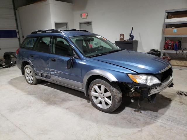 4S4BP61C797327902 - 2009 SUBARU OUTBACK 2.5I BLUE photo 4