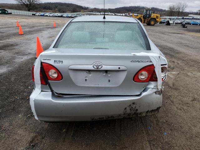 1NXBR30E88Z023022 - 2008 TOYOTA COROLLA CE SILVER photo 6