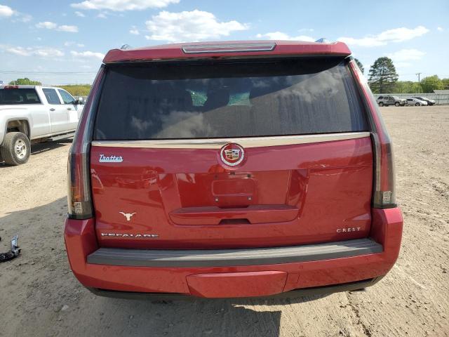 1GYS3CKJ0FR270187 - 2015 CADILLAC ESCALADE PREMIUM RED photo 6