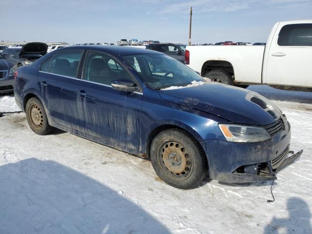 3VWLL7AJ5BM025946 - 2011 VOLKSWAGEN JETTA TDI BLUE photo 4