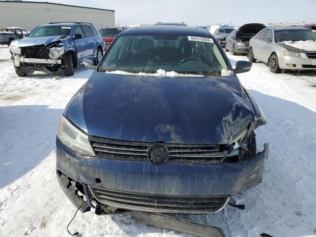 3VWLL7AJ5BM025946 - 2011 VOLKSWAGEN JETTA TDI BLUE photo 5