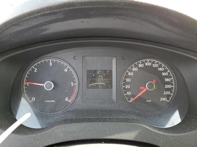 3VWLL7AJ5BM025946 - 2011 VOLKSWAGEN JETTA TDI BLUE photo 9