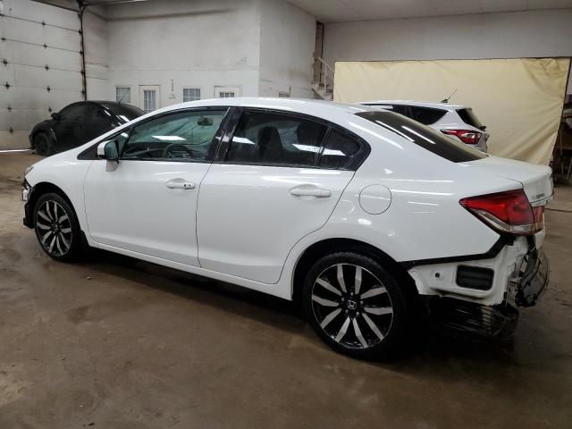 19XFB2F96FE247772 - 2015 HONDA CIVIC EXL WHITE photo 2