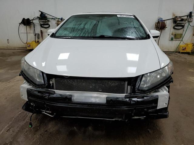 19XFB2F96FE247772 - 2015 HONDA CIVIC EXL WHITE photo 5