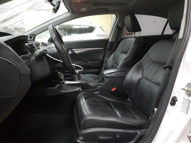 19XFB2F96FE247772 - 2015 HONDA CIVIC EXL WHITE photo 7