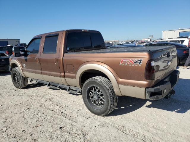 1FT7W2BT3CEC21910 - 2012 FORD F250 SUPER DUTY BROWN photo 2