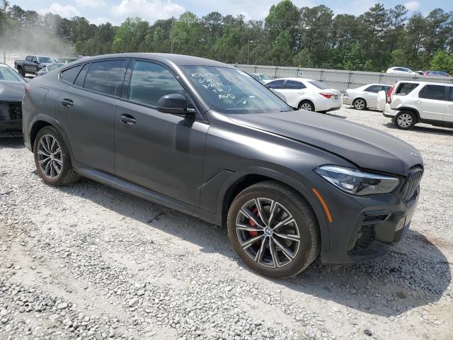5UXCY6C07N9L58685 - 2022 BMW X6 XDRIVE40I BLACK photo 4