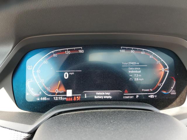 5UXCY6C07N9L58685 - 2022 BMW X6 XDRIVE40I BLACK photo 9