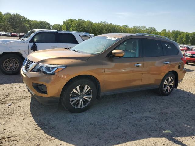 5N1DR2MN9HC612809 - 2017 NISSAN PATHFINDER S 金色 照片 1