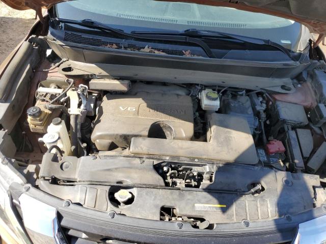 5N1DR2MN9HC612809 - 2017 NISSAN PATHFINDER S 金色 照片 11