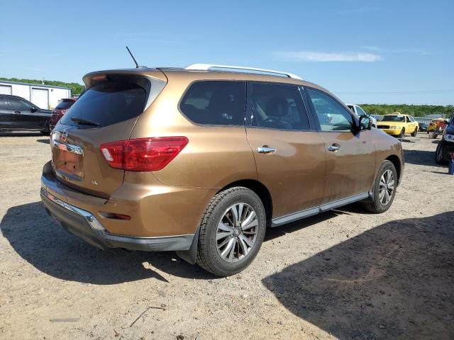 5N1DR2MN9HC612809 - 2017 NISSAN PATHFINDER S 金色 照片 3