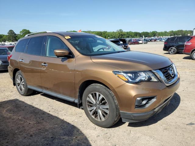 5N1DR2MN9HC612809 - 2017 NISSAN PATHFINDER S 金色 照片 4