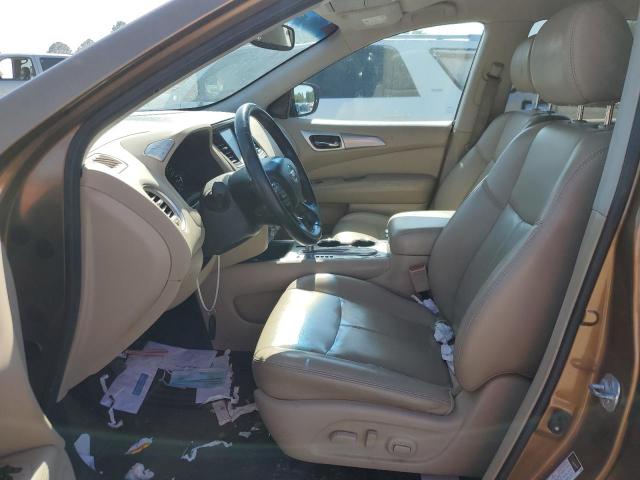 5N1DR2MN9HC612809 - 2017 NISSAN PATHFINDER S 金色 照片 7