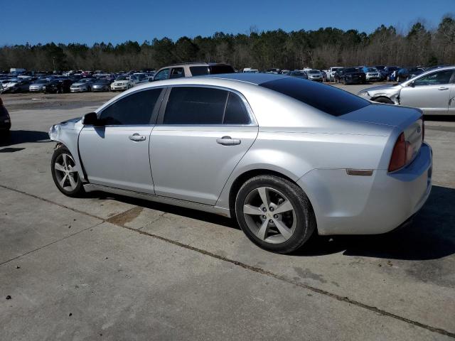 1G1ZC5EU4BF105818 - 2011 CHEVROLET MALIBU 1LT SILVER photo 2