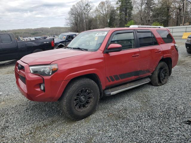 JTEBU5JR9G5278041 - 2016 TOYOTA 4RUNNER SR5/SR5 PREMIUM RED photo 1