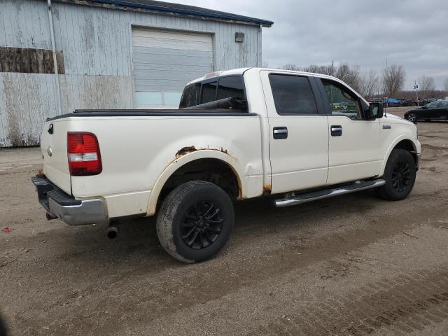 1FTPW14VX8FA32343 - 2008 FORD F150 SUPERCREW WHITE photo 3