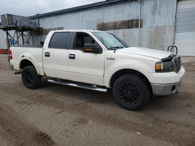 1FTPW14VX8FA32343 - 2008 FORD F150 SUPERCREW WHITE photo 4