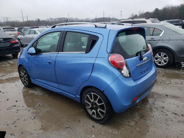 KL8CF6S98DC503377 - 2013 CHEVROLET SPARK 2LT BLUE photo 2