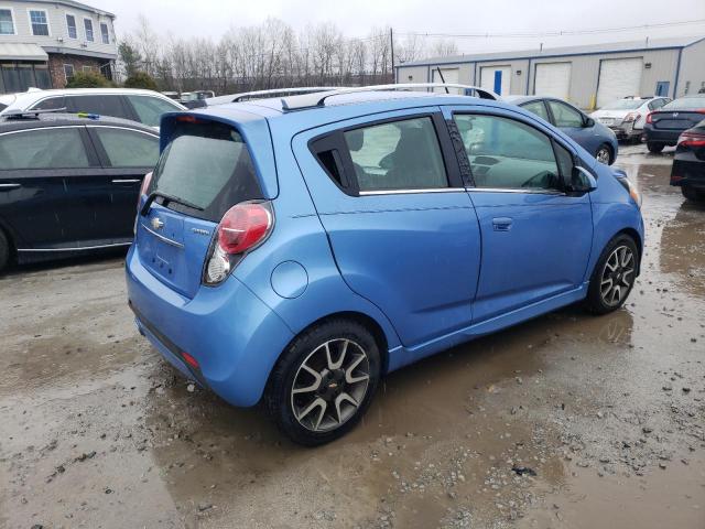 KL8CF6S98DC503377 - 2013 CHEVROLET SPARK 2LT BLUE photo 3