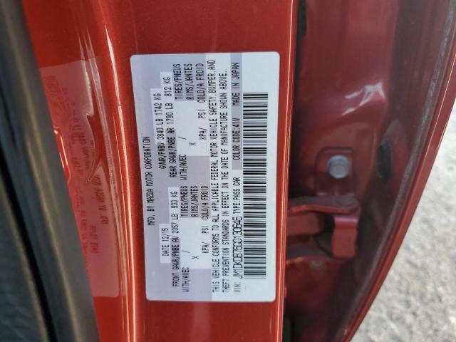 JM1DKDB76G0130646 - 2016 MAZDA CX-3 SPORT RED photo 12