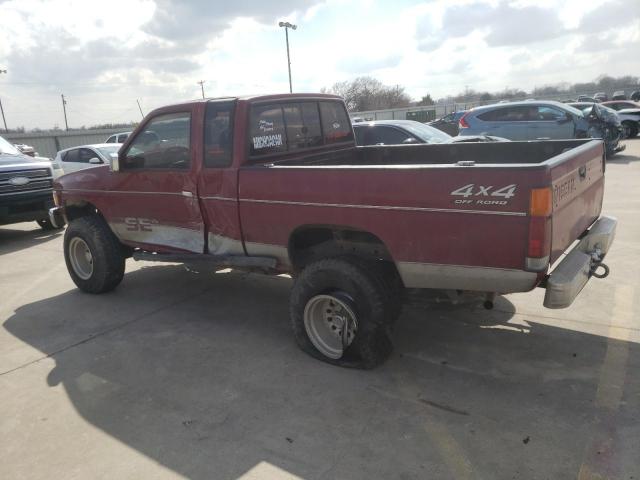 1N6HD16Y5NC328821 - 1992 NISSAN TRUCK KING CAB SE RED photo 2