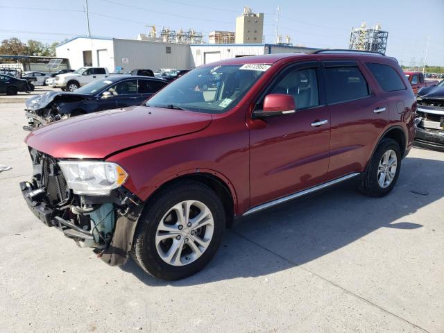 1C4RDHDG3DC628933 - 2013 DODGE DURANGO CREW RED photo 1