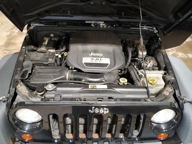 1C4AJWAG5DL516441 - 2013 JEEP WRANGLER SPORT BLACK photo 11